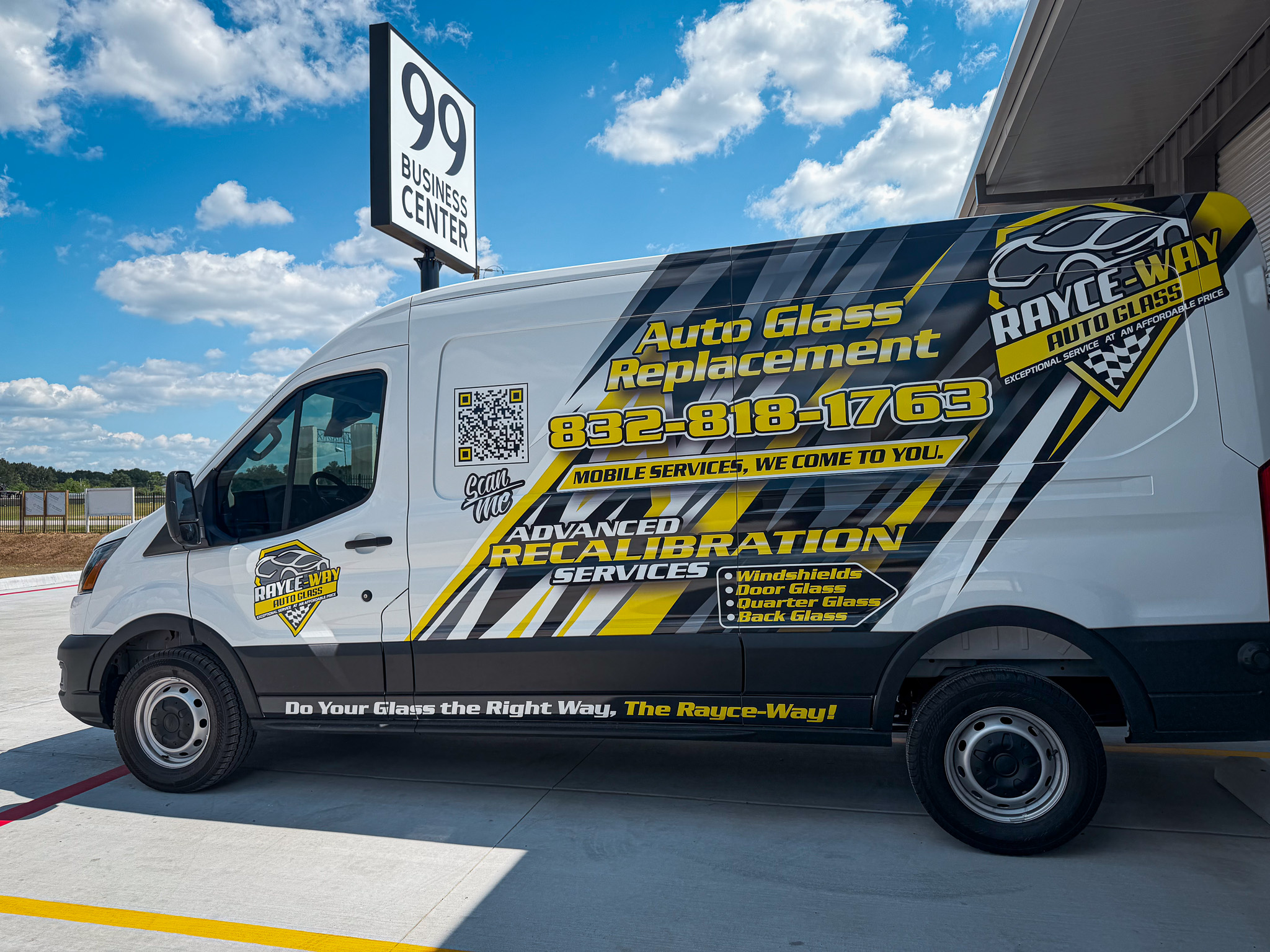 Service van wrap