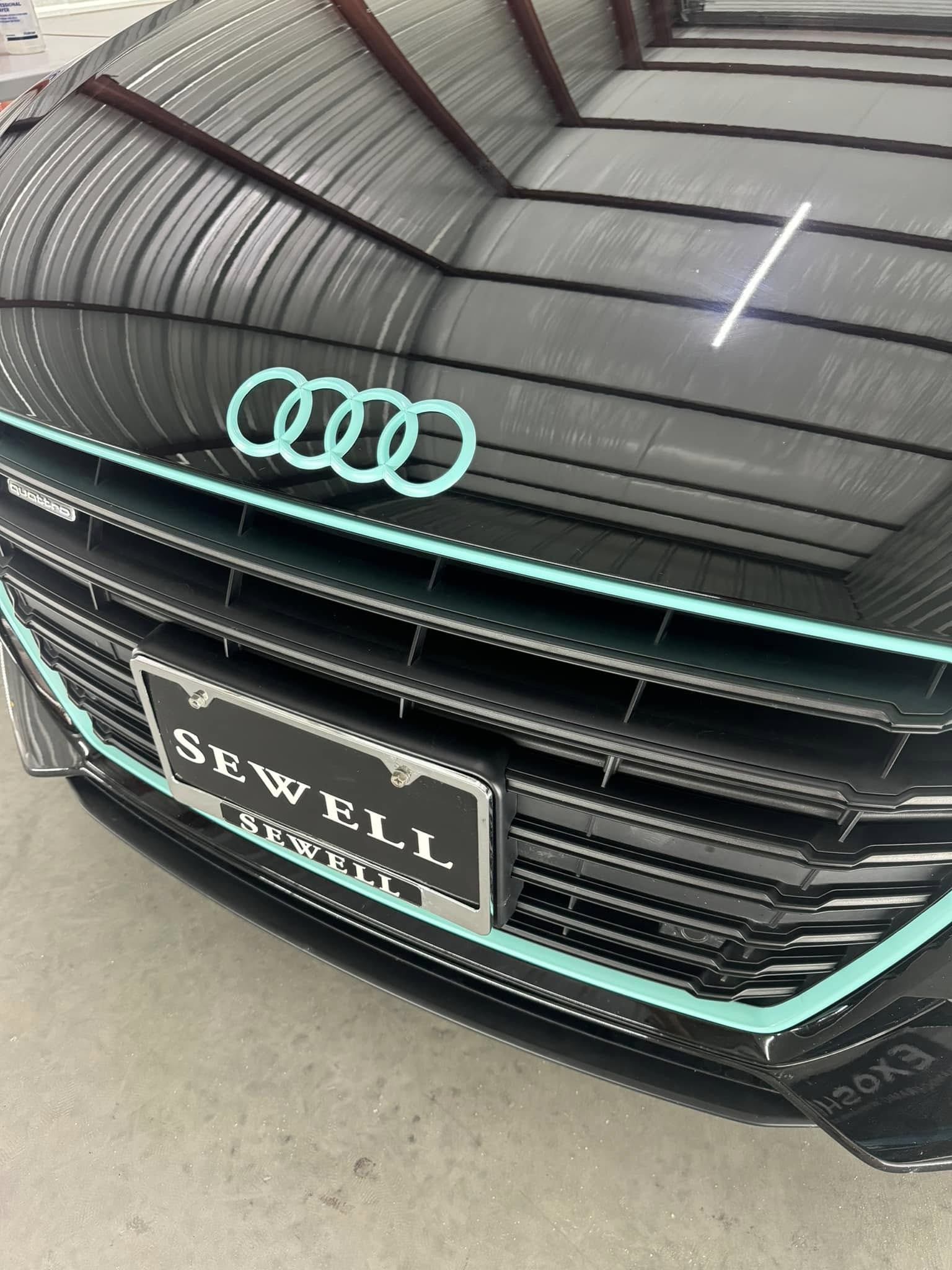 Temporary automotive graphics gallery image