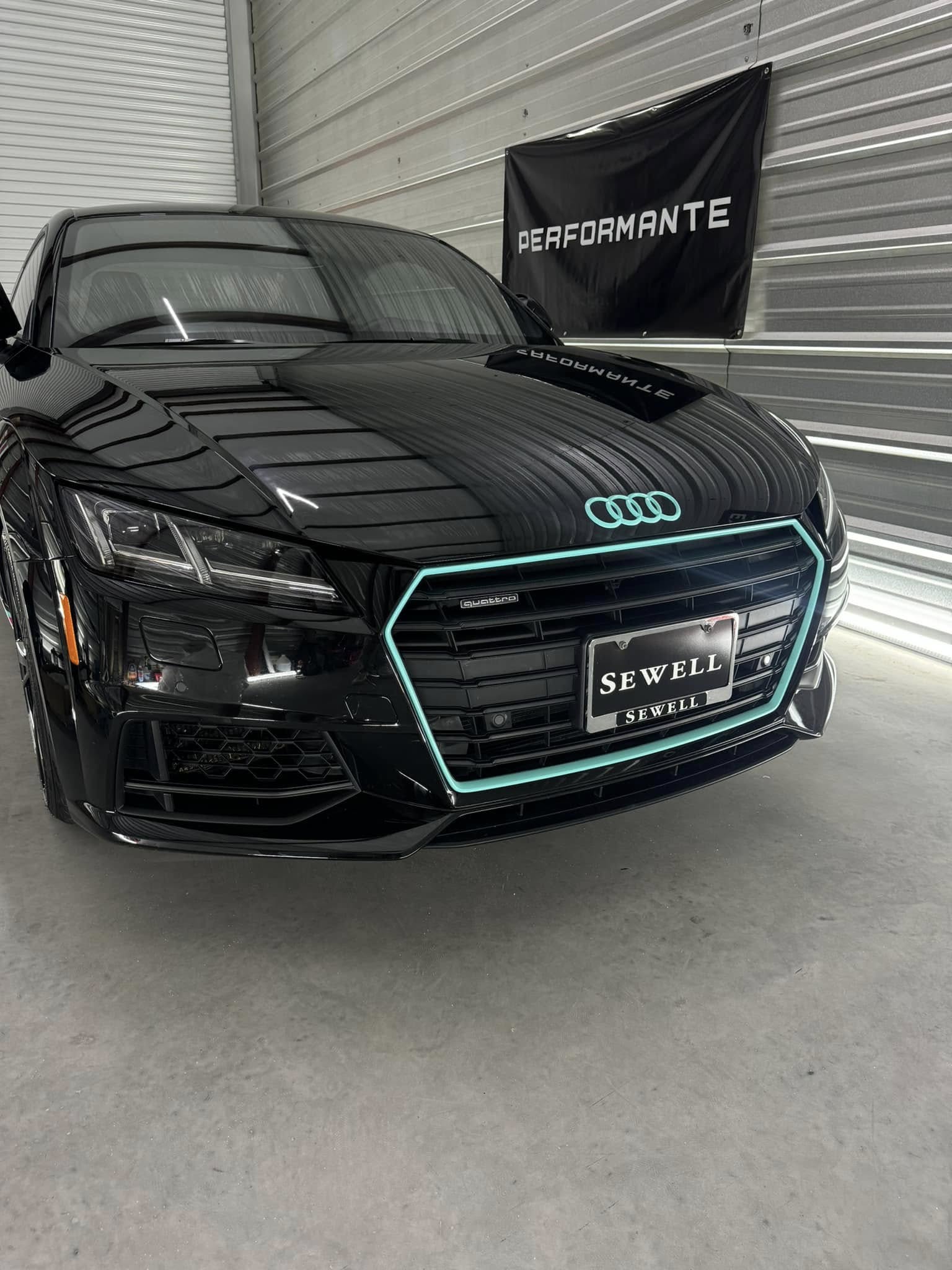 Temporary automotive graphics gallery image