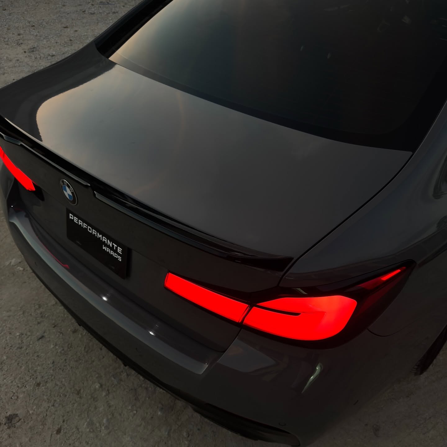 Paint protection film detail