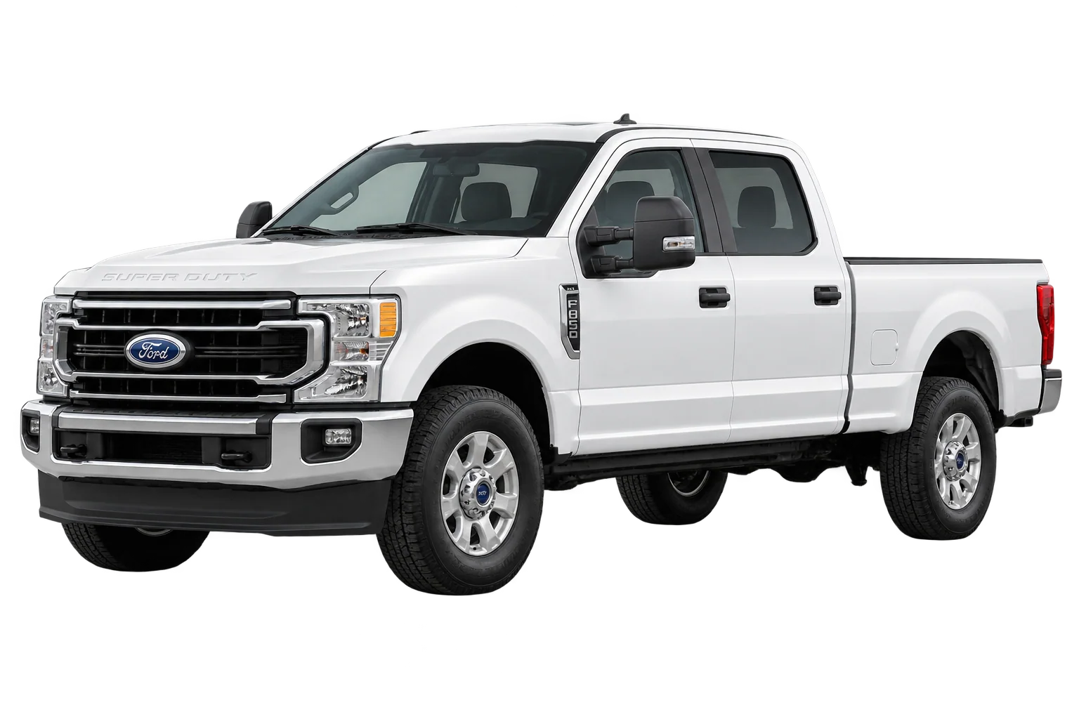 White Ford F-250 Super Duty